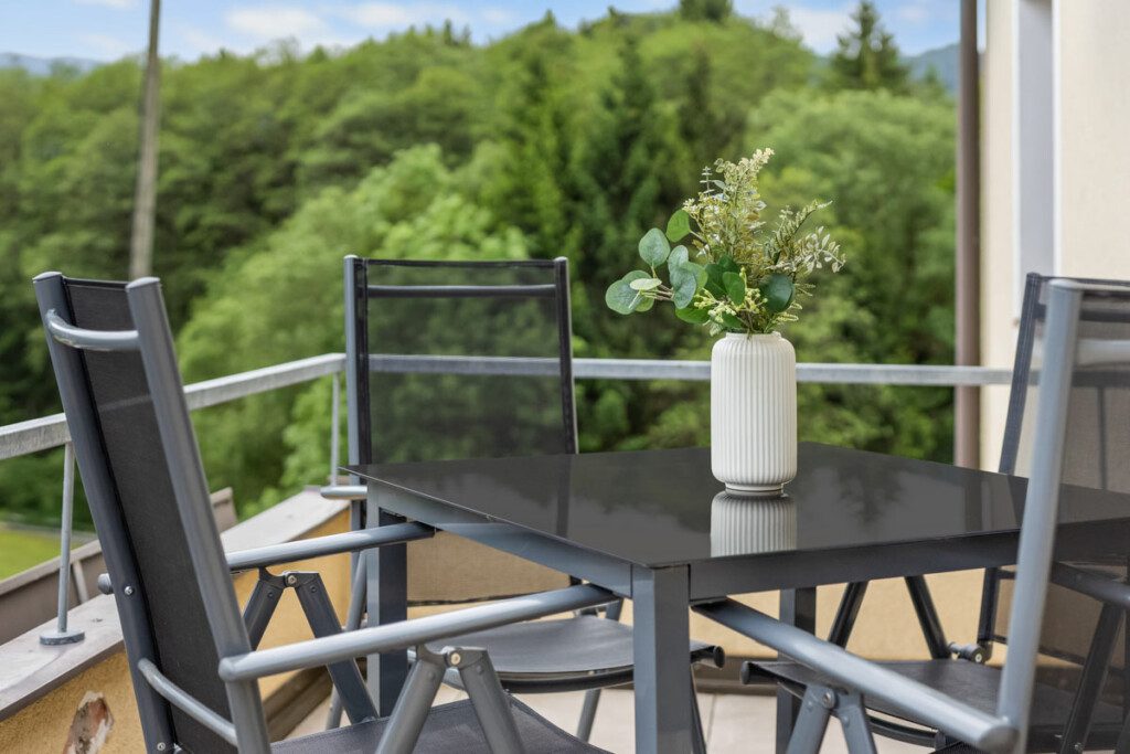 Schwein Terrasse 126